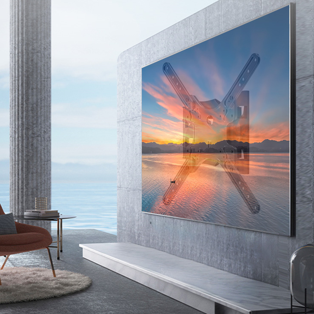 电视机挂架伸缩90度旋转适用创维