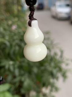 天然蓝田玉葫芦吊坠兵马俑华清池同款福禄寿吊坠男女小孩吊坠