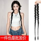 假发辫子麻花辫假辫子拳击辫泡泡辫 甜酷辣妹仿真扭扭脏马尾辫子