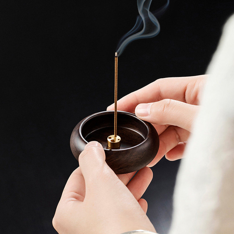 黑檀木小香插香炉线香插座家用室内熏香旅行香座茶道多孔香炉托盘,餐饮具,茶道/香炉,淘宝优惠券,粉丝福利购,淘宝优惠卷
