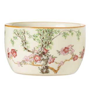 汝窑春燕陶瓷茶杯个人专用主人杯家用高端单杯功夫茶具茶盏品茗杯