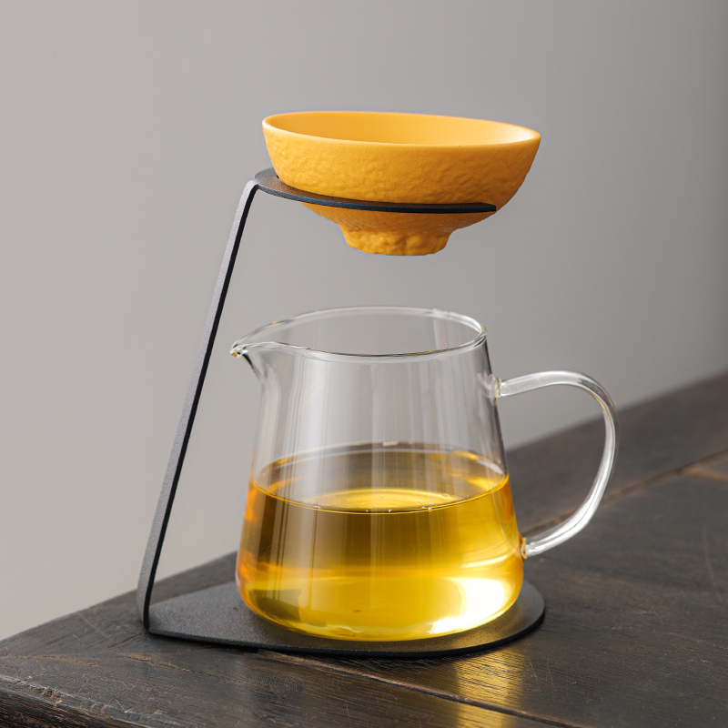 大吉大利无孔茶漏茶滤公道杯