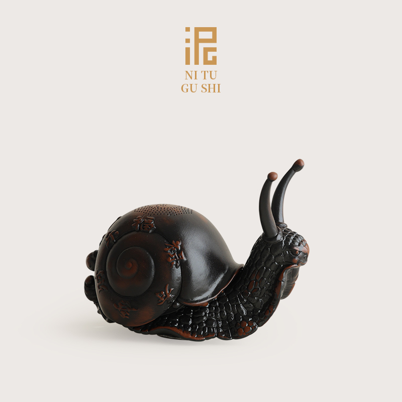 建水紫陶茶漏全陶瓷一体过滤组