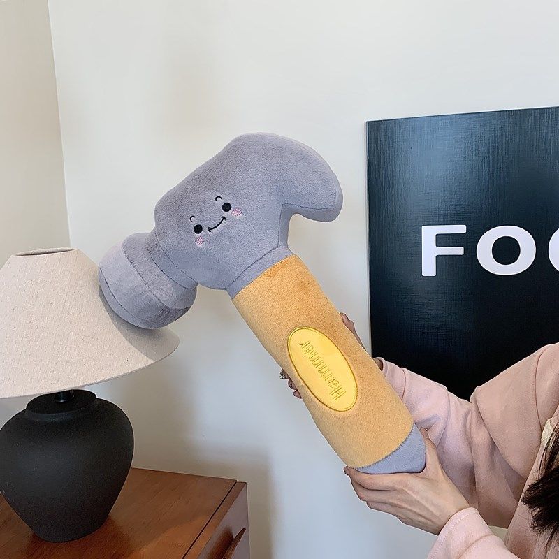 创意工具搞怪锤子毛绒玩具