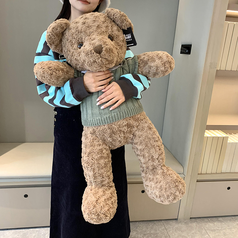 可爱毛衣泰迪小熊公仔抱抱