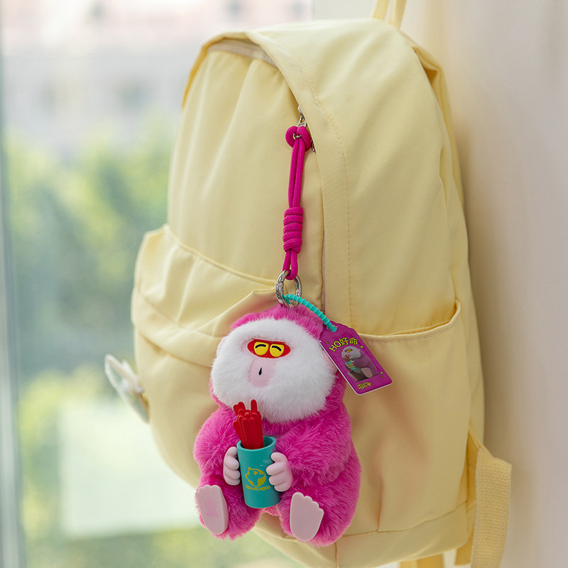 新款上上签猴子猩猩书包包小挂件钥匙扣吊坠创意玩送朋友闺蜜女孩