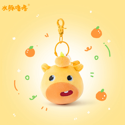 正多爱联名水豚噜噜可爱钥匙扣