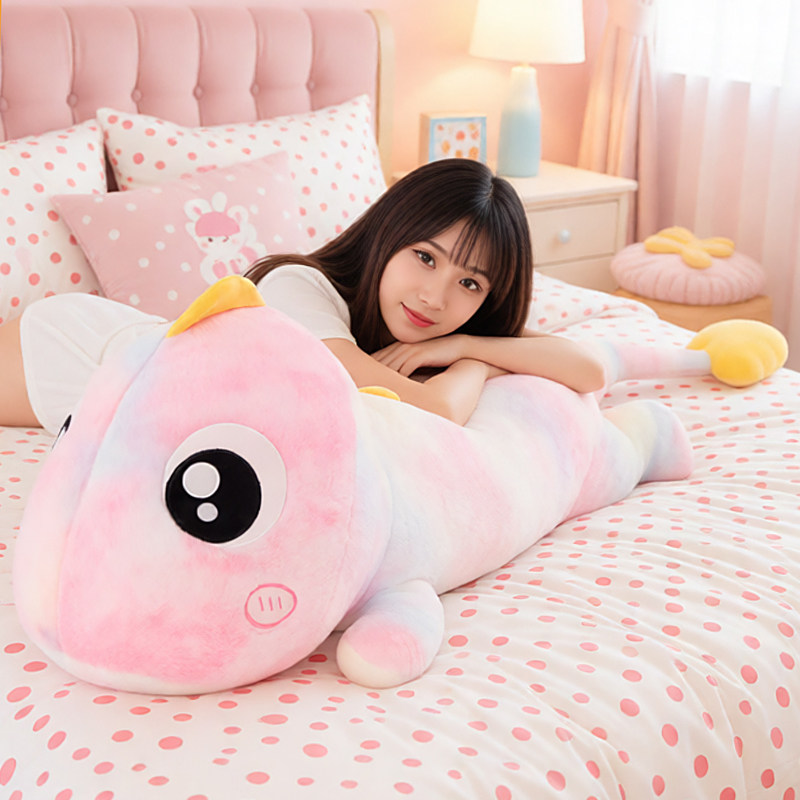 彩色小恐龙蜥蜴长条毛绒