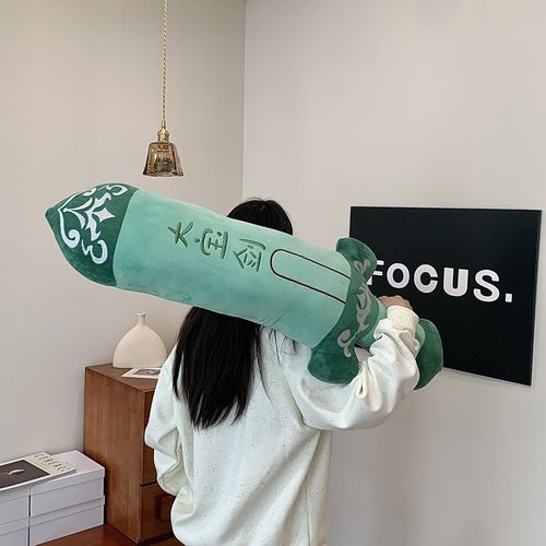 原创吴王夫差剑创意抱枕