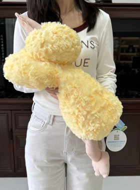 赛特嘟嘟正版奶芙趴大象小兔子小熊床上靠枕抱枕送男女孩生日礼物