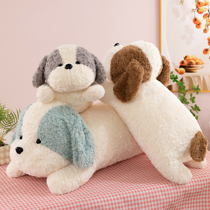 趴趴狗毛绒小狗抱睡公仔侧睡抱枕睡觉治愈系玩偶女生陪睡玩具娃娃
