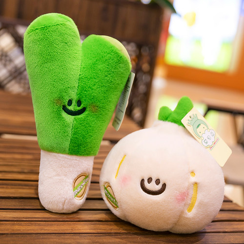 搞怪创意葱姜蒜玩偶可爱大蒜