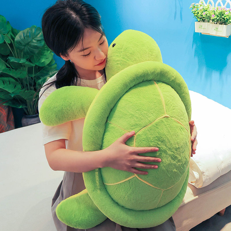 绿色小乌龟抱枕靠垫男生款布娃娃