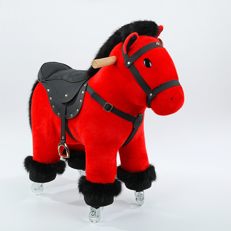 正版仿真战马滑轮凳溜溜车毛绒玩具小马玩偶马年吉祥物儿童座椅男,玩具/童车/益智/积木/模型,毛绒/玩偶/公仔/布艺类玩具,淘宝优惠券,粉丝福利购,淘宝优惠卷