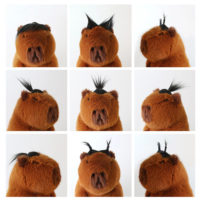 卡皮巴拉水豚君玩偶卡皮吧啦丑萌公仔豚鼠抱枕毛绒玩具男女孩娃娃,玩具/童车/益智/积木/模型,毛绒/玩偶/公仔/布艺类玩具,淘宝优惠券,粉丝福利购,淘宝优惠卷