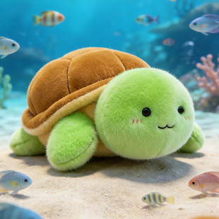 2026新款可爱海洋乌龟毛绒玩具公仔安抚娃娃摆件玩偶抱枕床上女生
