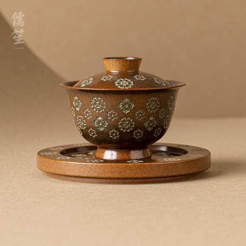 功夫茶具盖碗高档生日新婚礼物