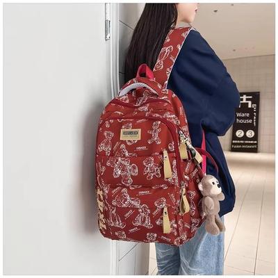 法国MKBM品牌护脊减负初高中学生书包女大容量双肩包轻便旅行背包