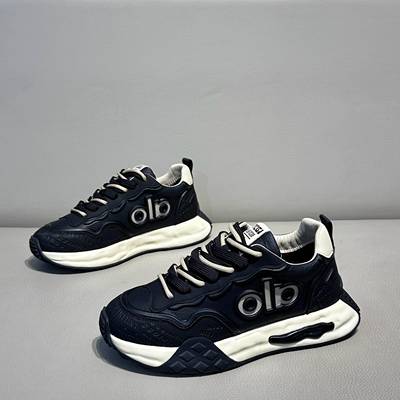 阿甘华夫鞋男2025新款男鞋小众厚底增高休闲运动鞋百搭舒适小白鞋