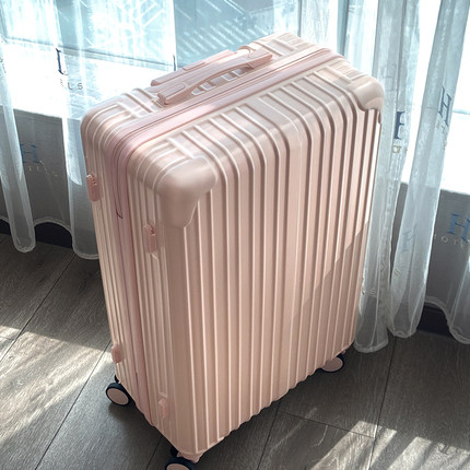 行李箱女2025新款24寸26学生住校高颜值28多功能旅行拉杆密码箱子