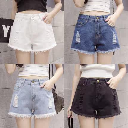 new pattern fresh cowboy shorts Adult elastic Close Exorcism Retro have cash less than that is registered in the accounts Good-looking fashion mm Large code widthin the Women's clothing/Boutique , Jeans  category - from Buy2taobao.com to provide professional Taobao agent buy service