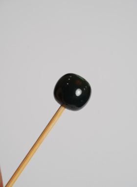 Lam手作 翠青 老形桶 顶珠腰珠文玩配珠