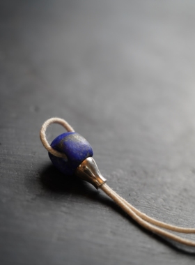 Lam手作藏式手制三通佛头藏式藏传元素文玩串珠青金石配饰配珠