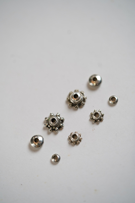 Lam手作 【喜怒】万向轴定位隔片 diy文玩手串多功能文玩配饰