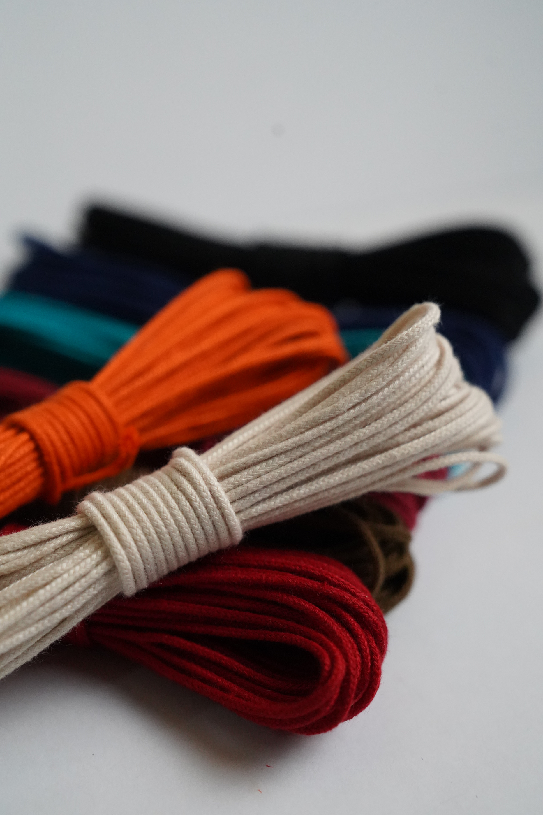 Lam手作 可烧 混涤棉线 文玩绳 diy饰品配件