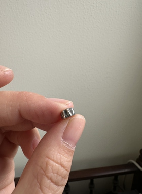 Lam手作 925银百香籽斜切 文玩配饰