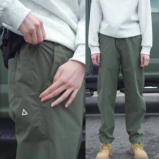 美式工装裤春秋爆款机能简约百搭潮流休闲裤男长裤户外休闲裤子