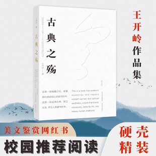 精神启蒙书和美文鉴赏书 古典之殇 中国现当代随笔校园 人作者王开岭散文随笔自选集文学 古典之殇现当代文学书 精神明亮