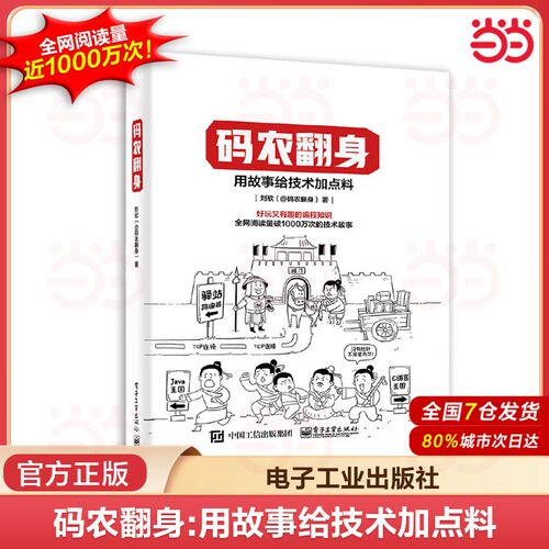 码农翻身 好玩有趣的编程知识 刘欣 计算机程序员软件编程项目开发 企业级应用架构师设计开发 电子工业出版社 正版书籍