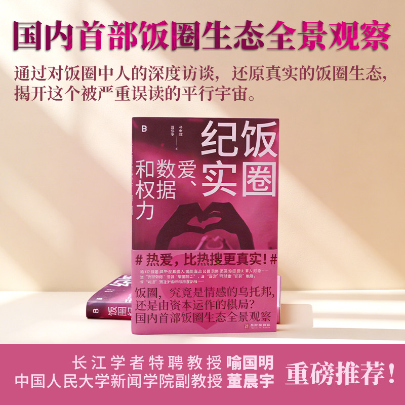 饭圈纪实:爱数据和权力 国内首部饭圈生态全景观察 揭示了数据打榜应援组织粉丝心理等饭圈不为人知的内部运作逻辑 新华正版图片