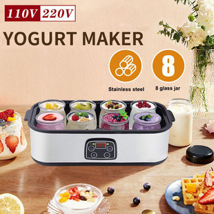 YOGURT MAKER 大容量奶昔果酱冰淇淋布丁机冰淇淋机 跨境酸奶机