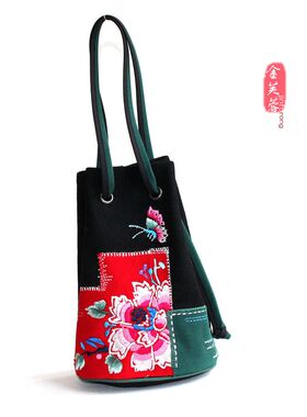 原创民族风贴布刺绣留学交友礼品
