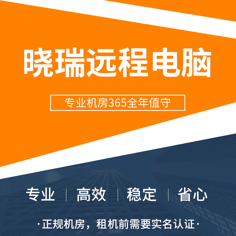 晓瑞E5服务器出租云渲染远程电脑出租游戏工作室模拟器虚拟机多开属于什么档次？