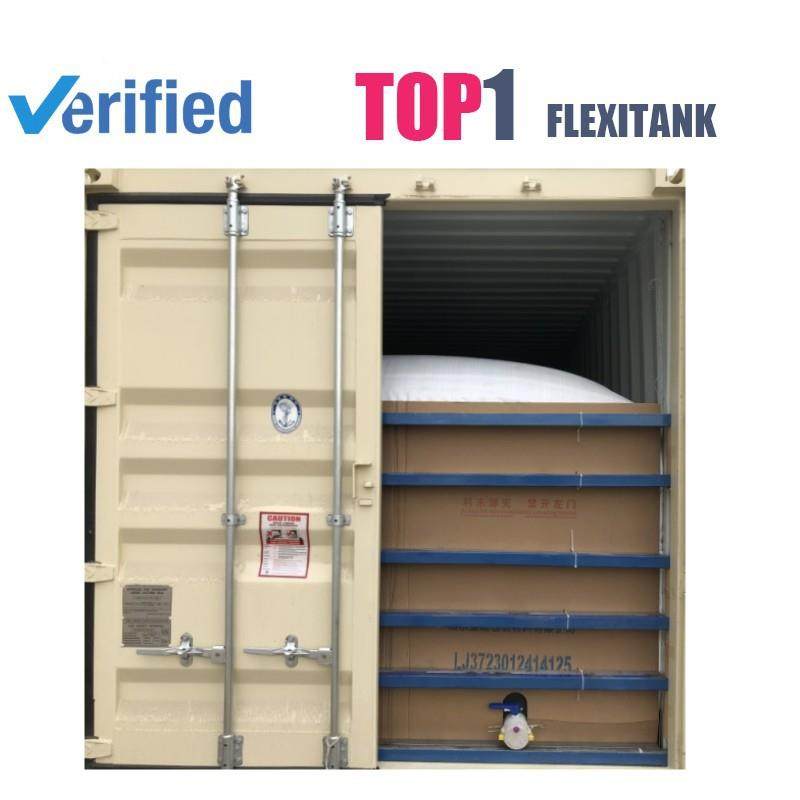 二十尺货柜集装箱液袋用于海运铁路运输油类醇类化学品类