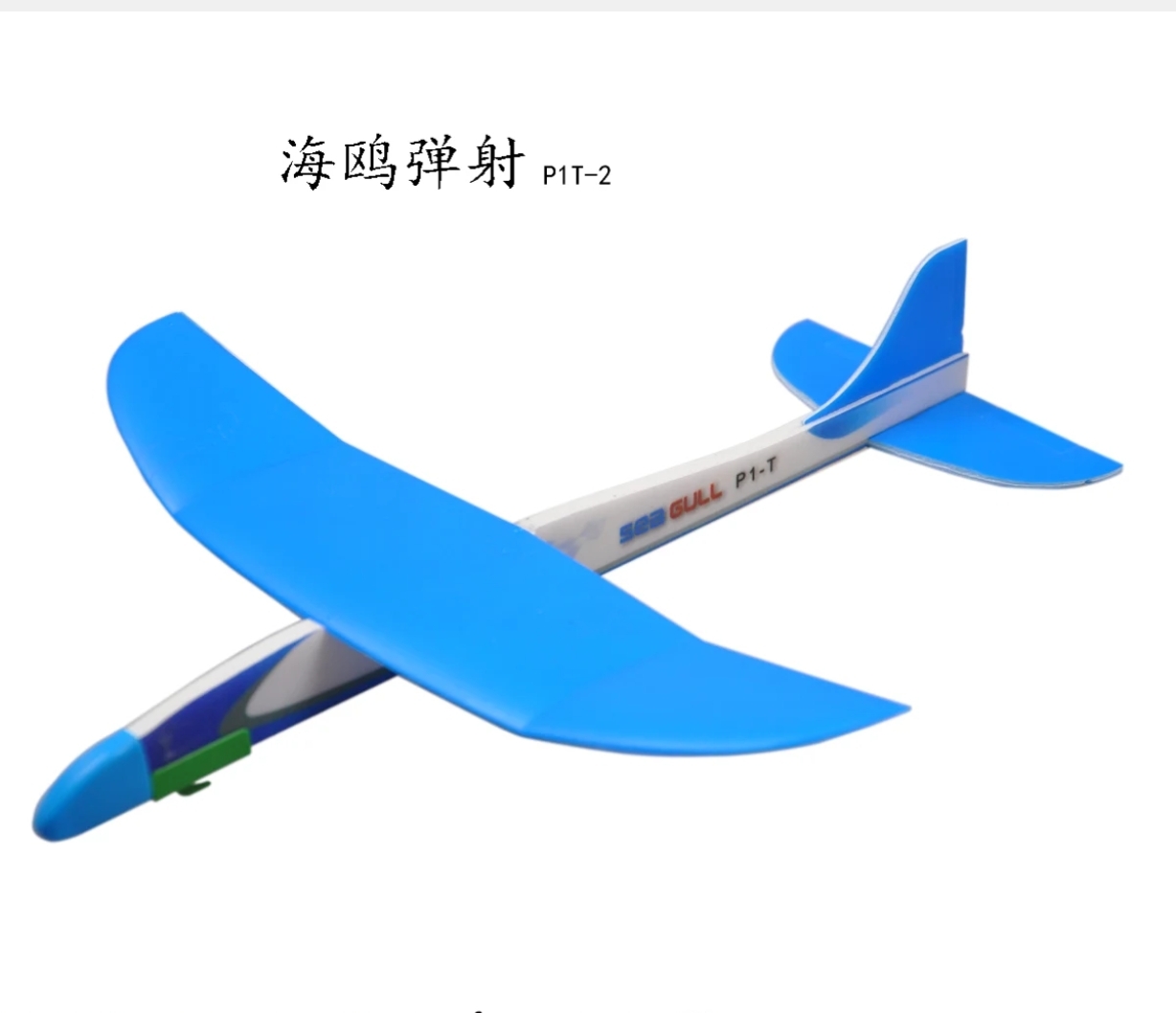 五朵金花模型  海鸥P1T-2弹射模型飞机 中小学生航空航模比赛器材