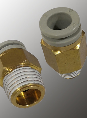 CKT 西克迪 外螺纹直通快插接头 KQ2H 4 6 8 10 12 01 02 03 04 S