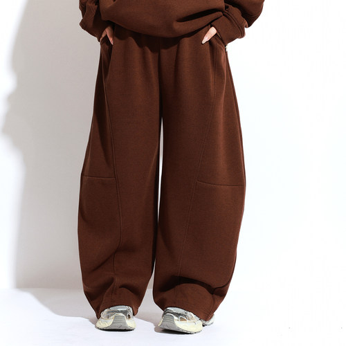 大码女装休闲卫裤宽松显瘦百搭