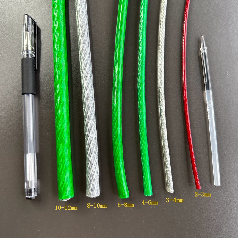 起豪包塑钢丝绳防锈柔软颜色丰富