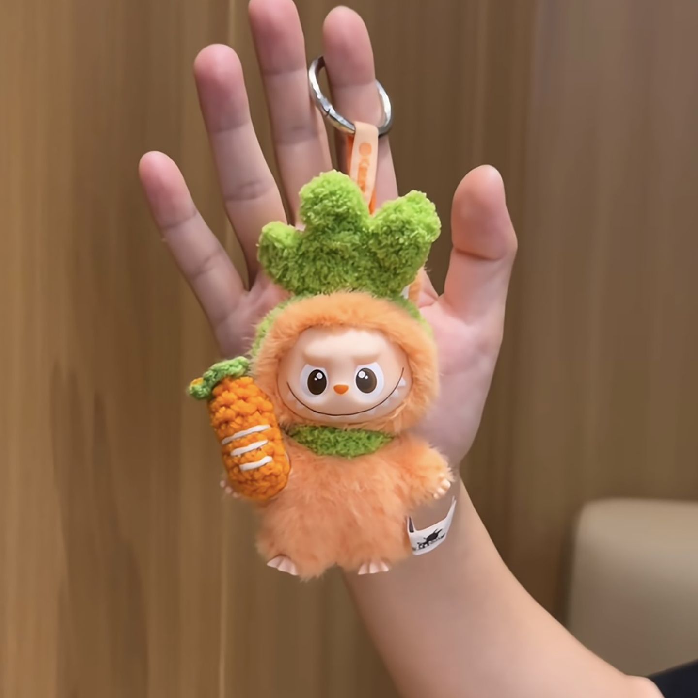 拉bubu四代胡萝卜娃衣服头套mini心底密码搪胶公仔套装la布布4.0