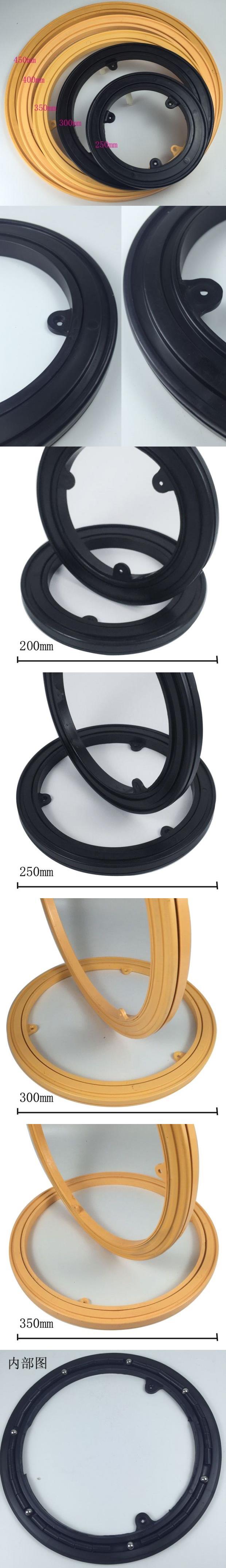 Universal xoay một track TV kỹ thuật bàn xoay nhựa Bàn ghế khách sạn trưng bày bàn xoay cơ sở - FnB Furniture chân bàn tròn gỗ