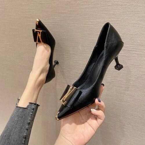 2026 Summer New Pointed-Toe Stiletto Heels, Women's Medium H