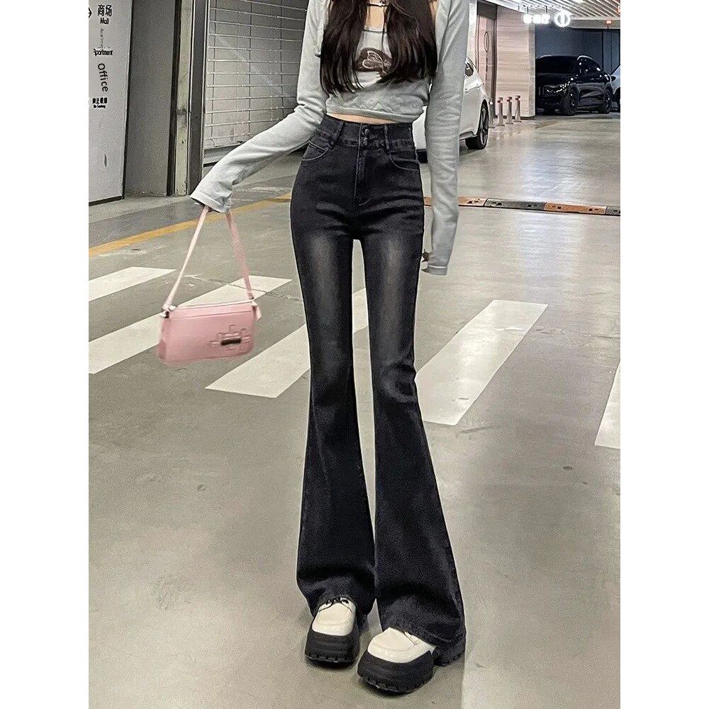 2025 Spring Summer High Waist Slim Fit AmericanSle Light Wa