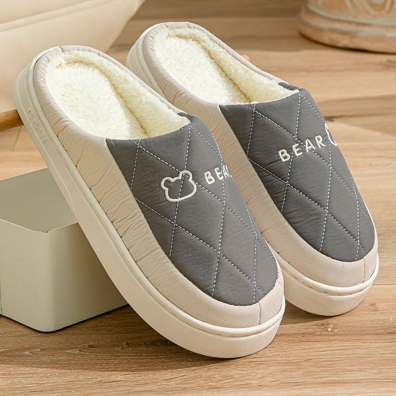 Women's Men's Thick Soft Bottom Home Slippers Household Plus
