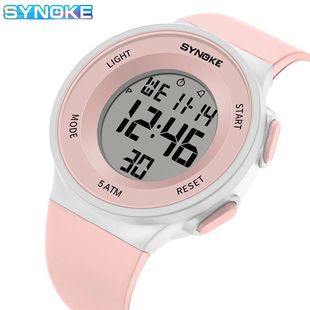 Digital Watches Lady Sports Wristband Multifunction Waterpro