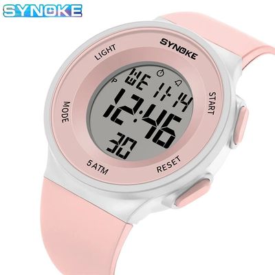 Digital Watches Lady Sports Wristband Multifunction Waterpro