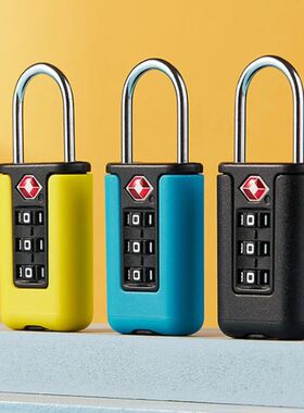 Approved Luggage Lock 3 Digit Combination Password Lock Trav